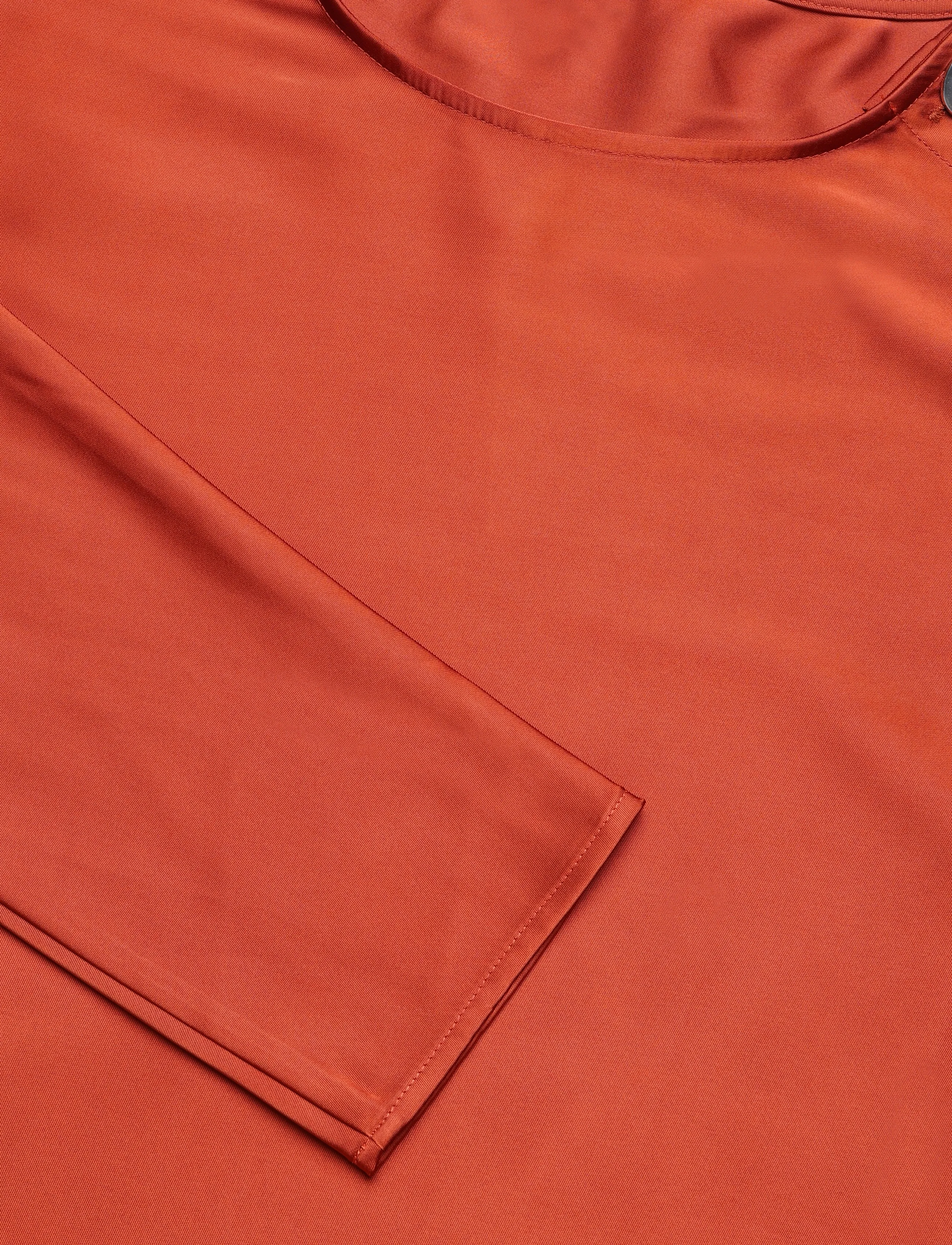 Dante6 - Dante6-Leiva bold satin button detail top - roasted pumpkin - 5