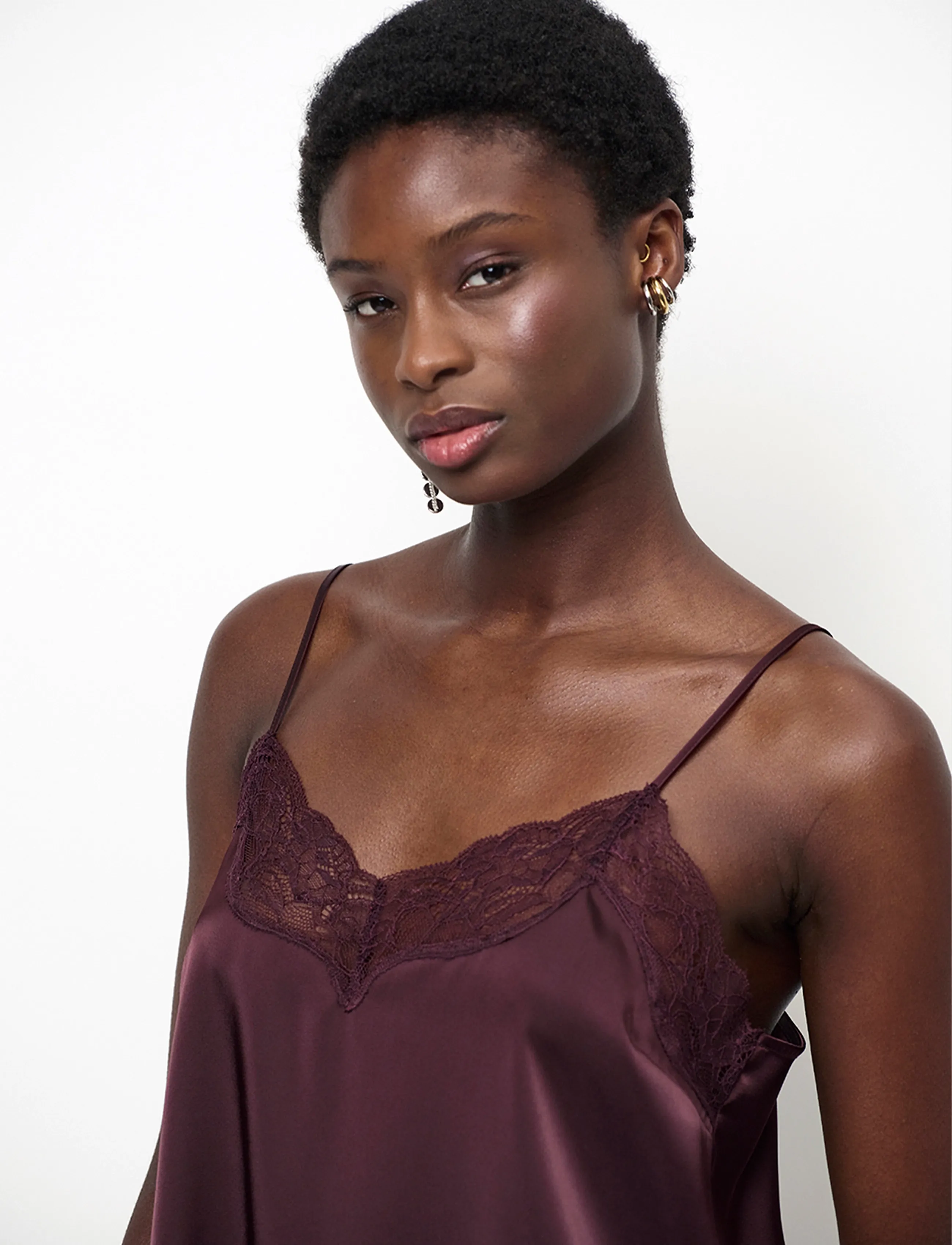 Dante6 Dante6-Dawna Bold Satin Lace Camisole linnen dam – bild 4
