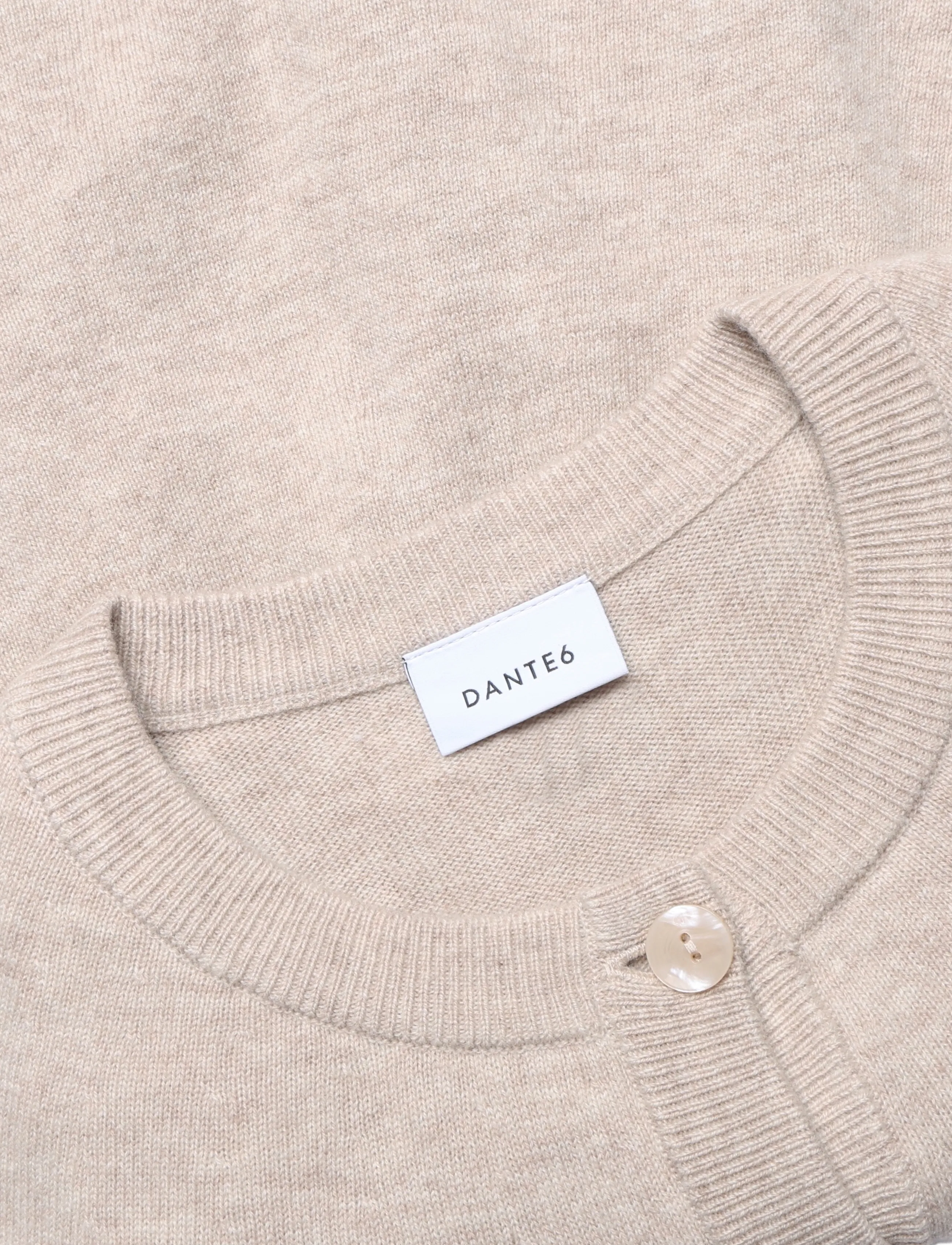 Dante6 - Dante6-Camyl knitted cape - warm greige - 4
