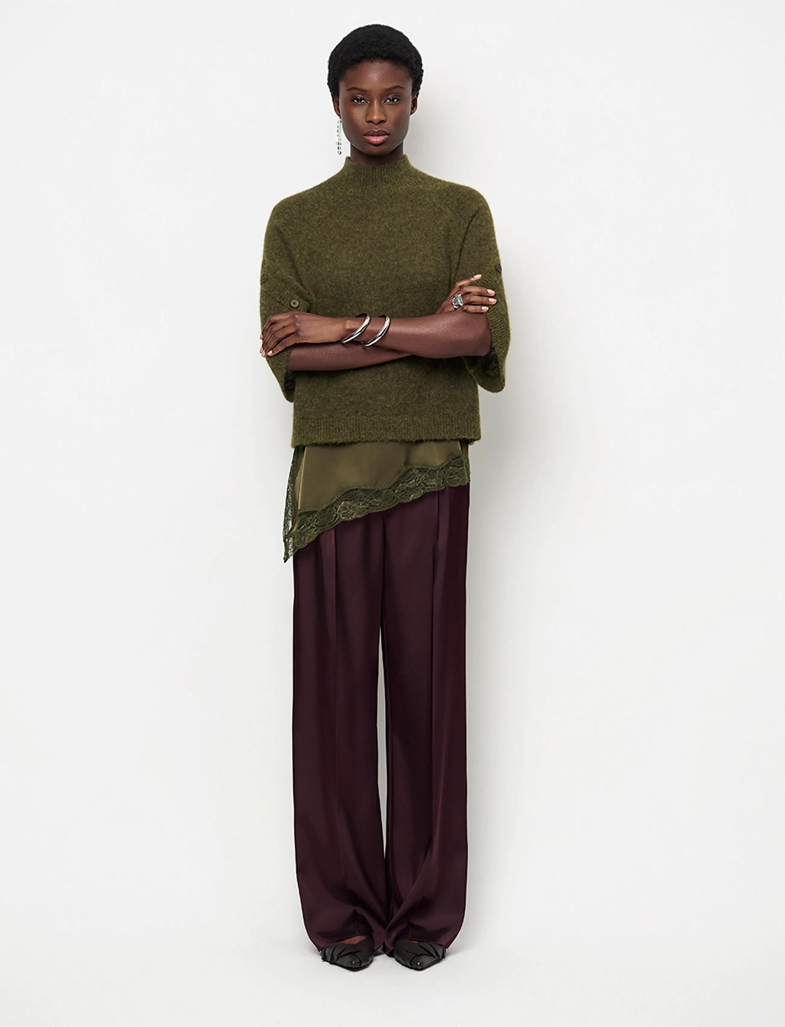 Dante6-Mahani Cape Sweater