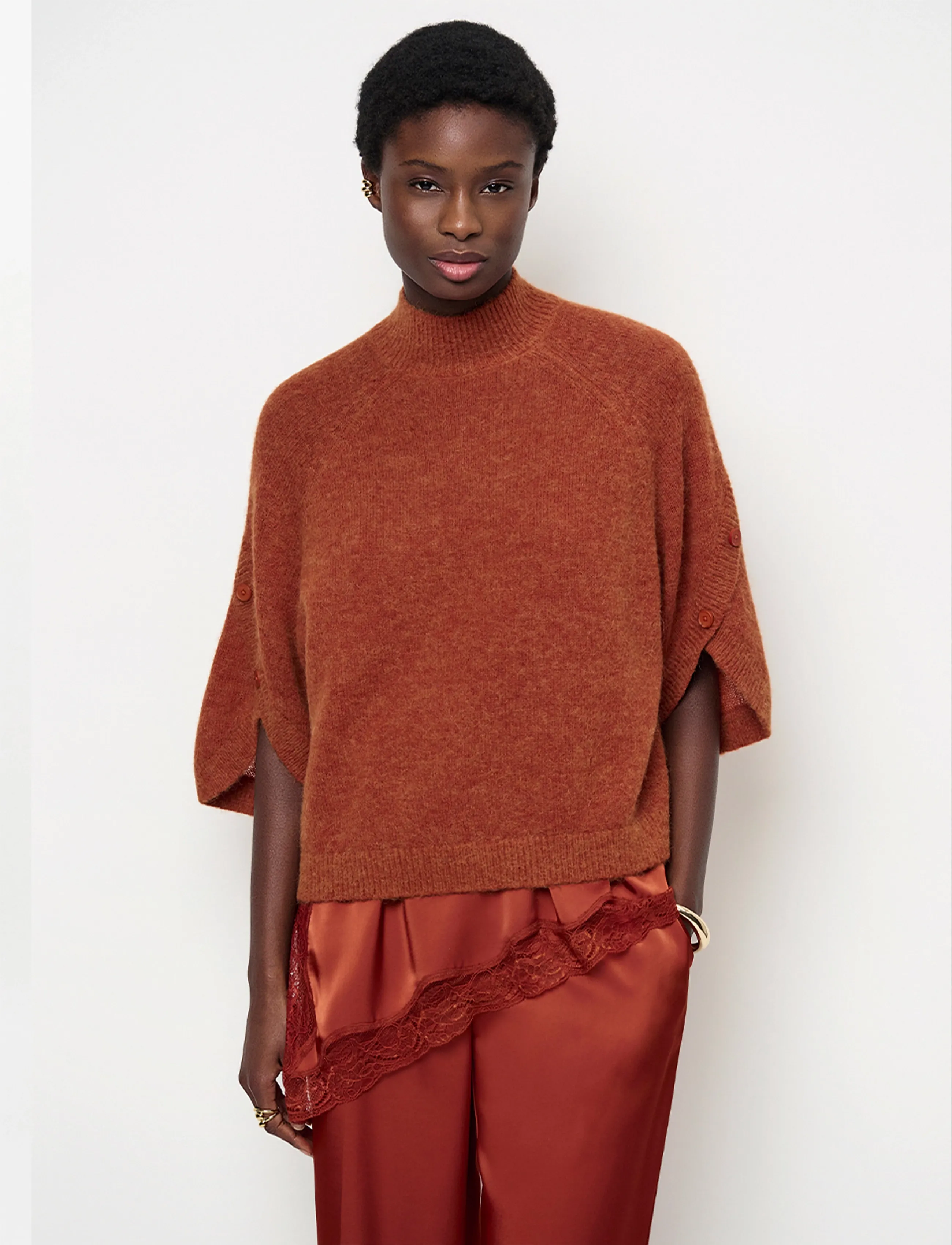 Dante6-Mahani Cape Sweater