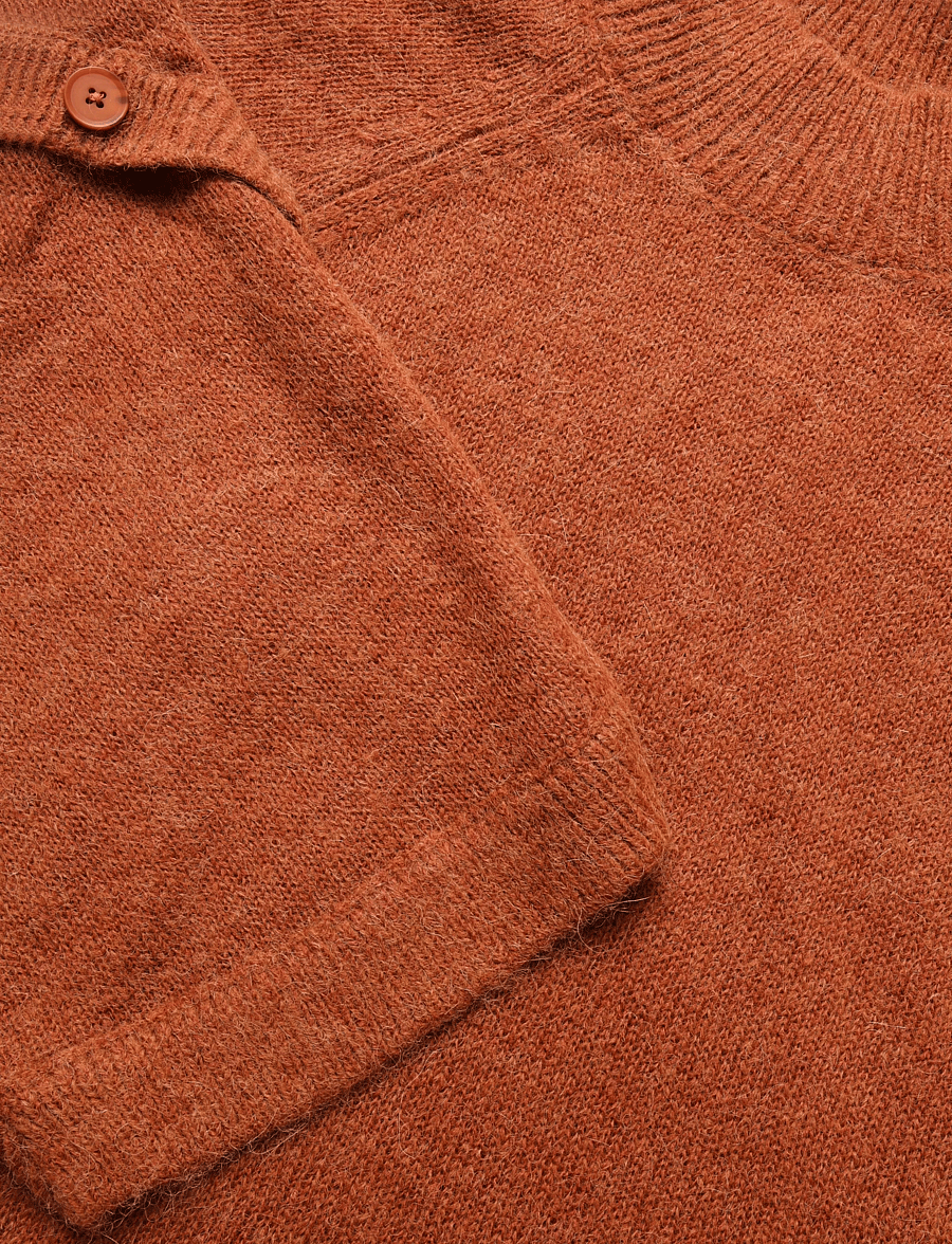 Dante6 - Dante6-Mahani cape sweater - pullover - roasted pumpkin - 5