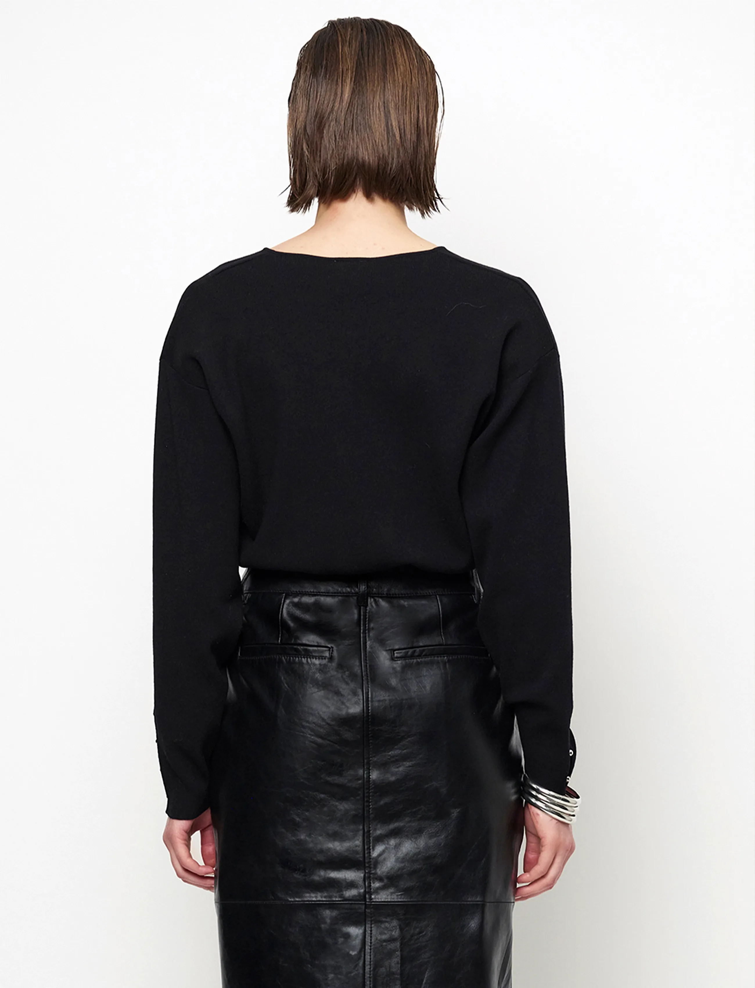 Dante6 - Dante6-Lorya beaded cardigan - kardiganid - raven - 3