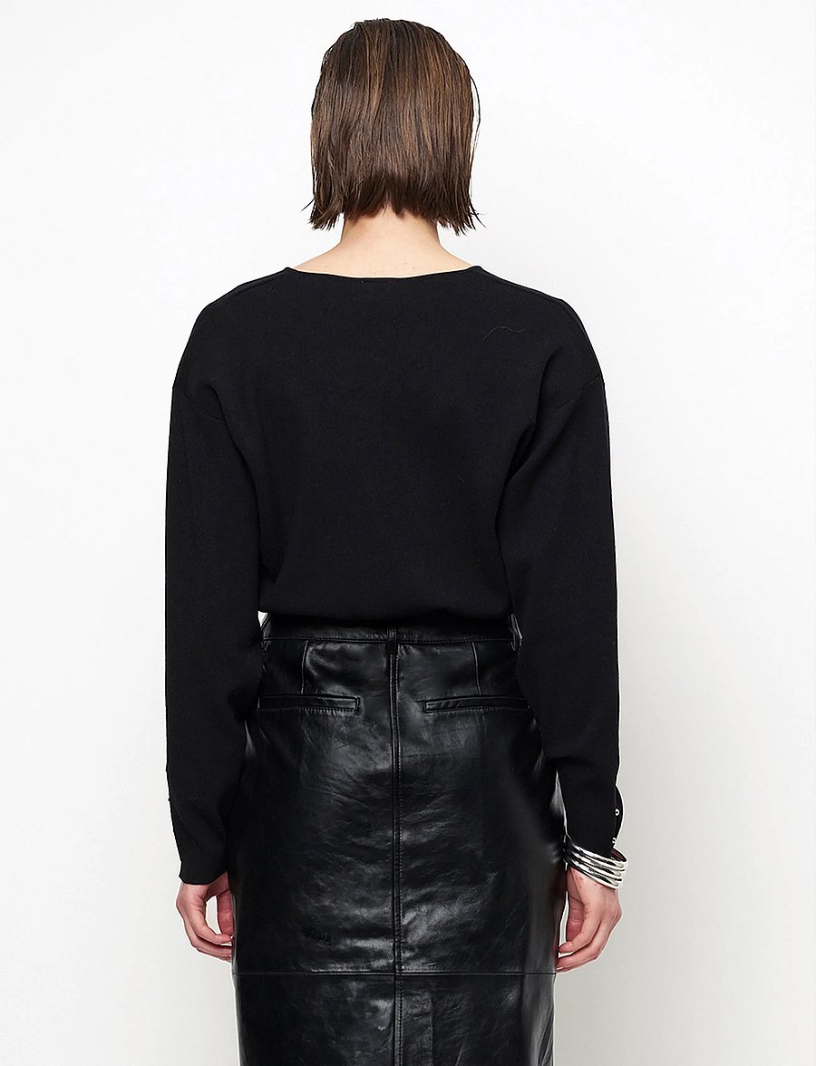 Dante6 - Dante6-Lorya beaded cardigan - kardiganid - raven - 3