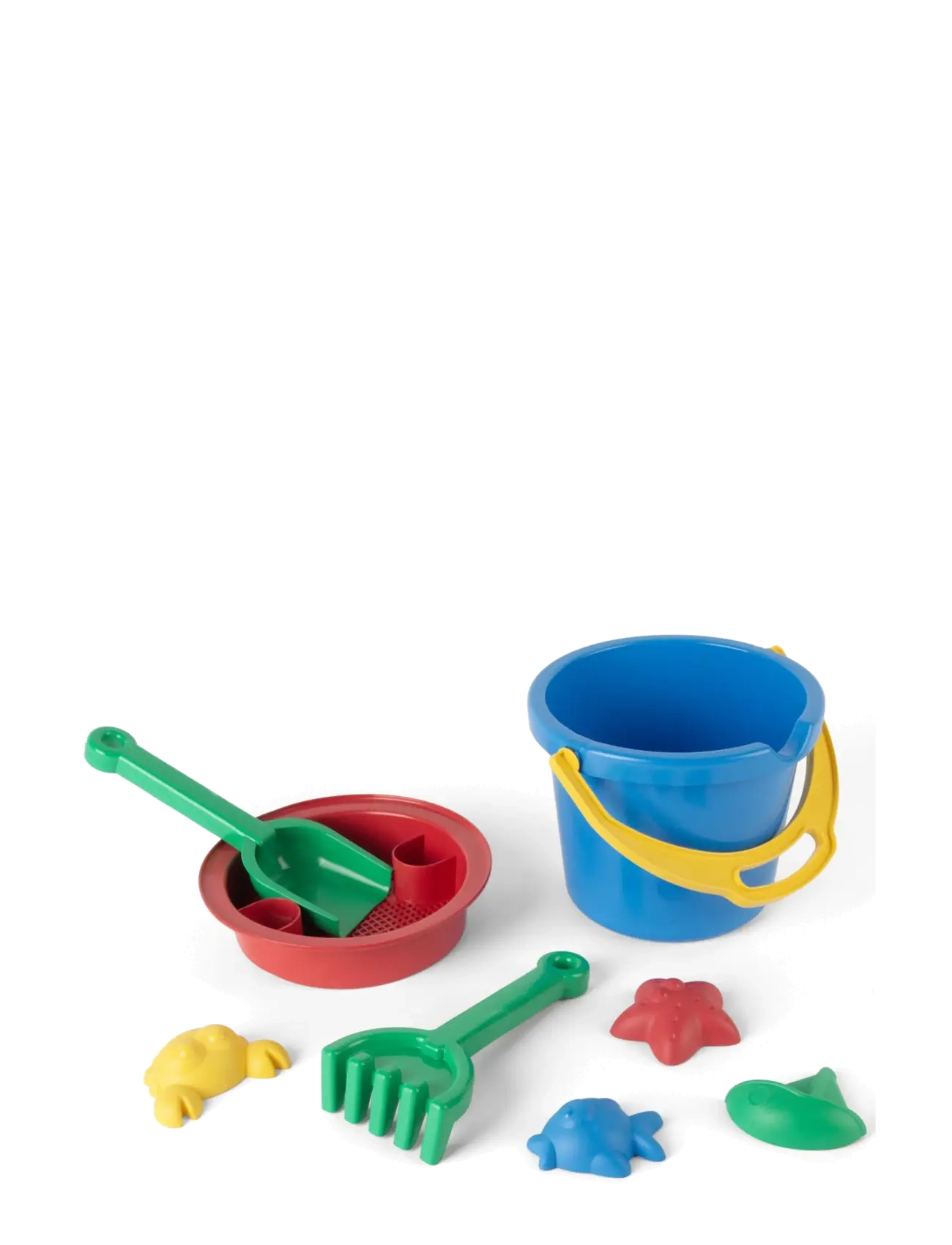 GREEN, RED. BLUE, YELLOW