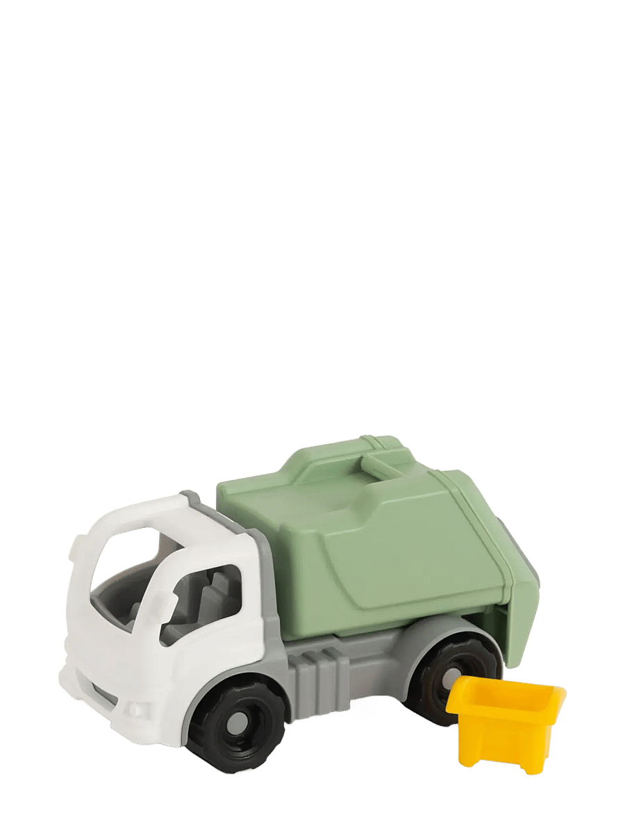 Dantoy - CLASSIC GARBAGE TRUCK L17CM - sopbilar - green, orange, grey - 1