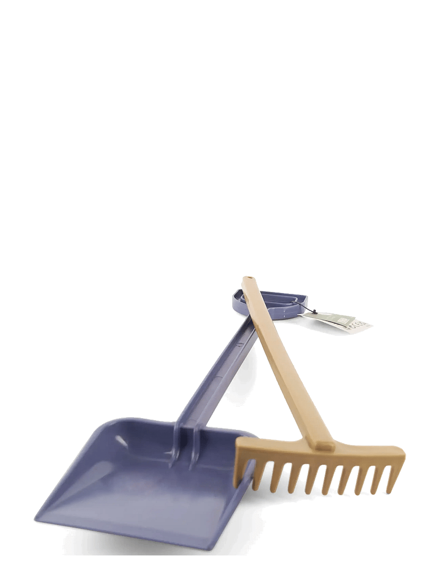 Dantoy - GREEN BEAN SHOVEL 50 CM/RAKE 42 CM - sommerschnäppchen - varying - 1