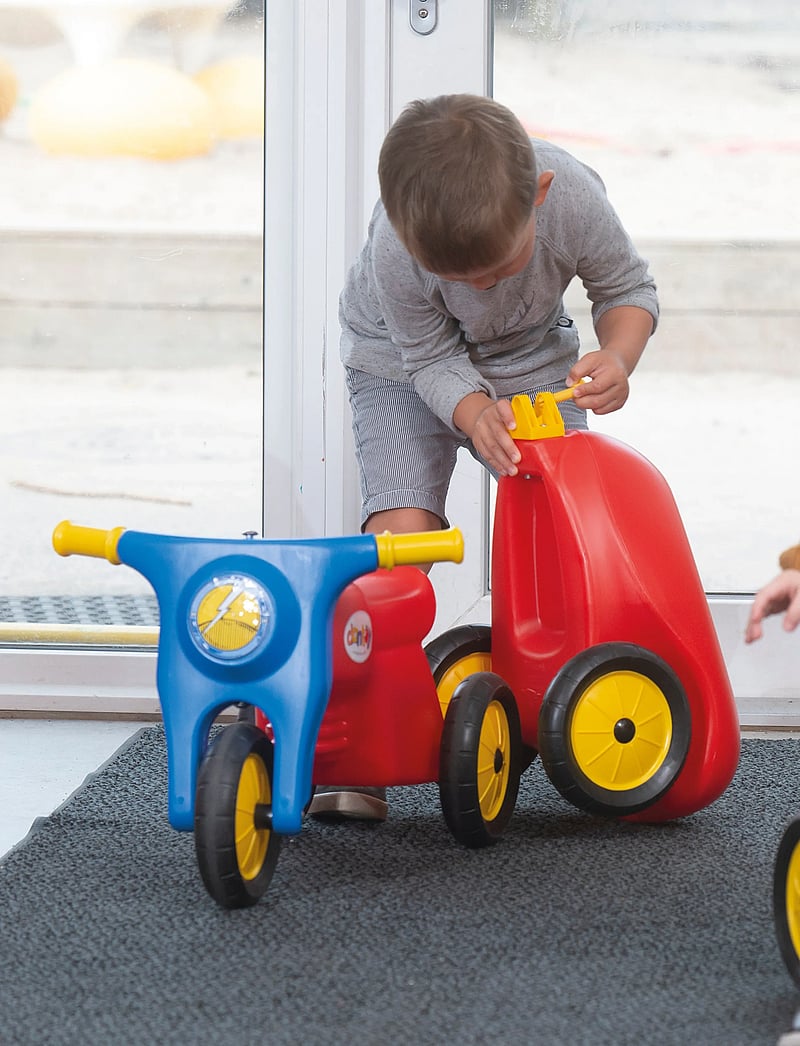 Dantoy - MOTOR CYCLE SPEC. - ratsastettavat lelut - blue, red, yellow - 4