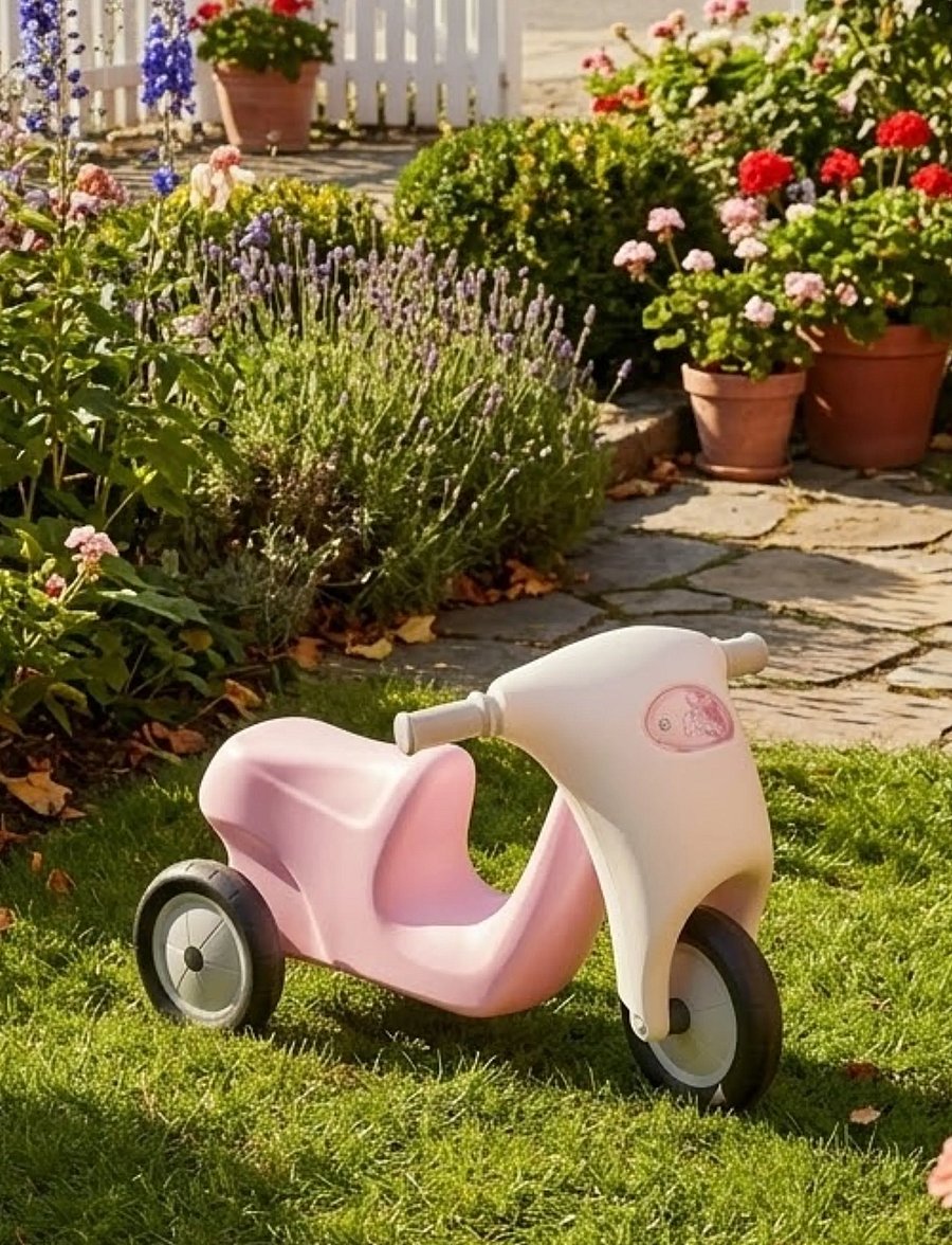Dantoy - MY LITTLE P. SCOOTER W/RUBBER-WHEELS - sünnipäevakingitused - pink - 5