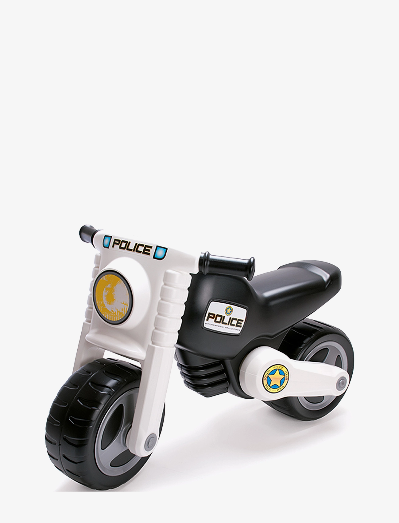 Dantoy - MOTORCYCLE POLICE-2 WHEELS - ride on toys - white, black - 1