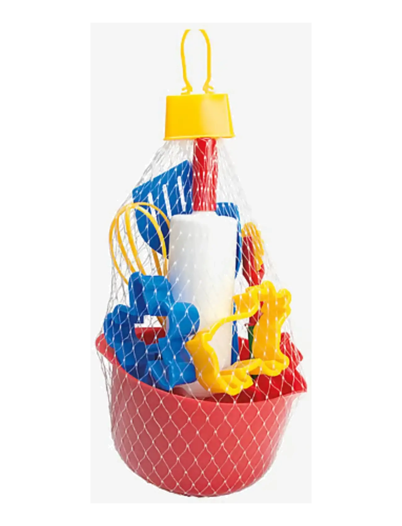 Dantoy - BAKING SET IN NET 12 PCS - leikkikeittiön tarvikkeet - red, blue, yellow, white, green - 1