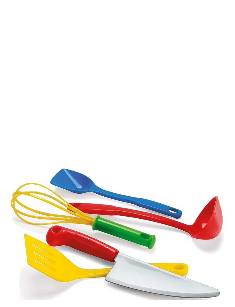 Dantoy - CLASSIC KITCHEN UTENSILS - leikfangaeldhús aukahlutir - blue, green, red, silver, yellow - 2