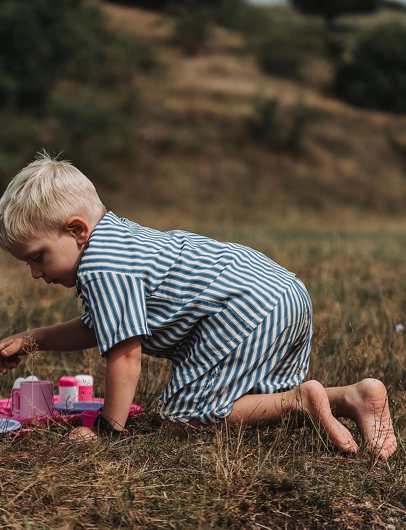Dantoy - MY LITTLE P. BREAKFAST SET ON TRAY NET 23 PCS - coffee & tea sets - pink - 0