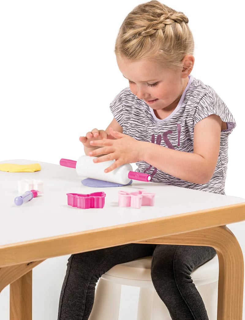 Dantoy - MY LITTLE P. BAKING SET IN NET 12 PCS - tilbehør til lekekjøkken - pink, white, red, purple - 4
