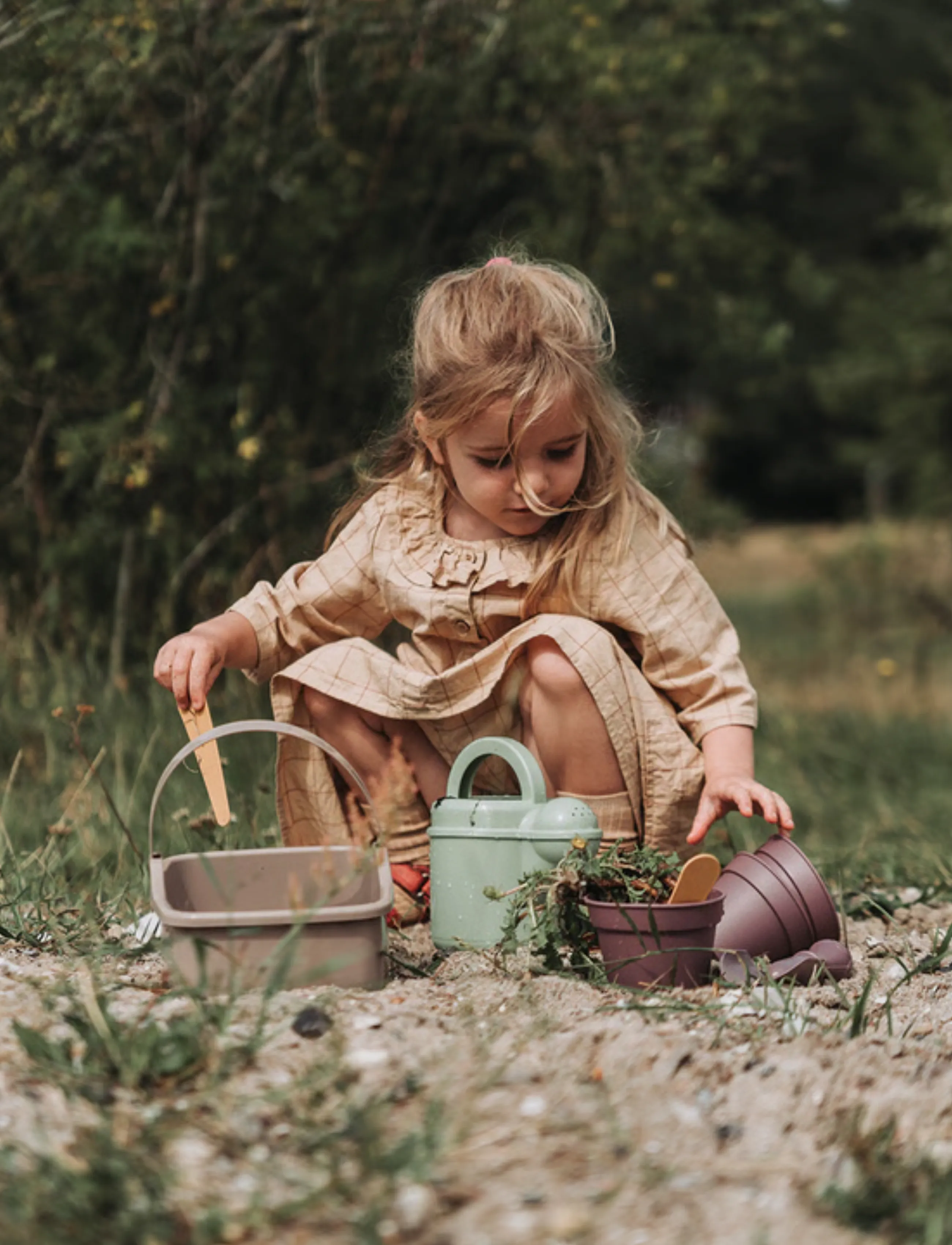 Dantoy Green Garden Plant Set, One Size, Multi/patterned, Outdoor Legetøj > Sand Legetøj, Børn