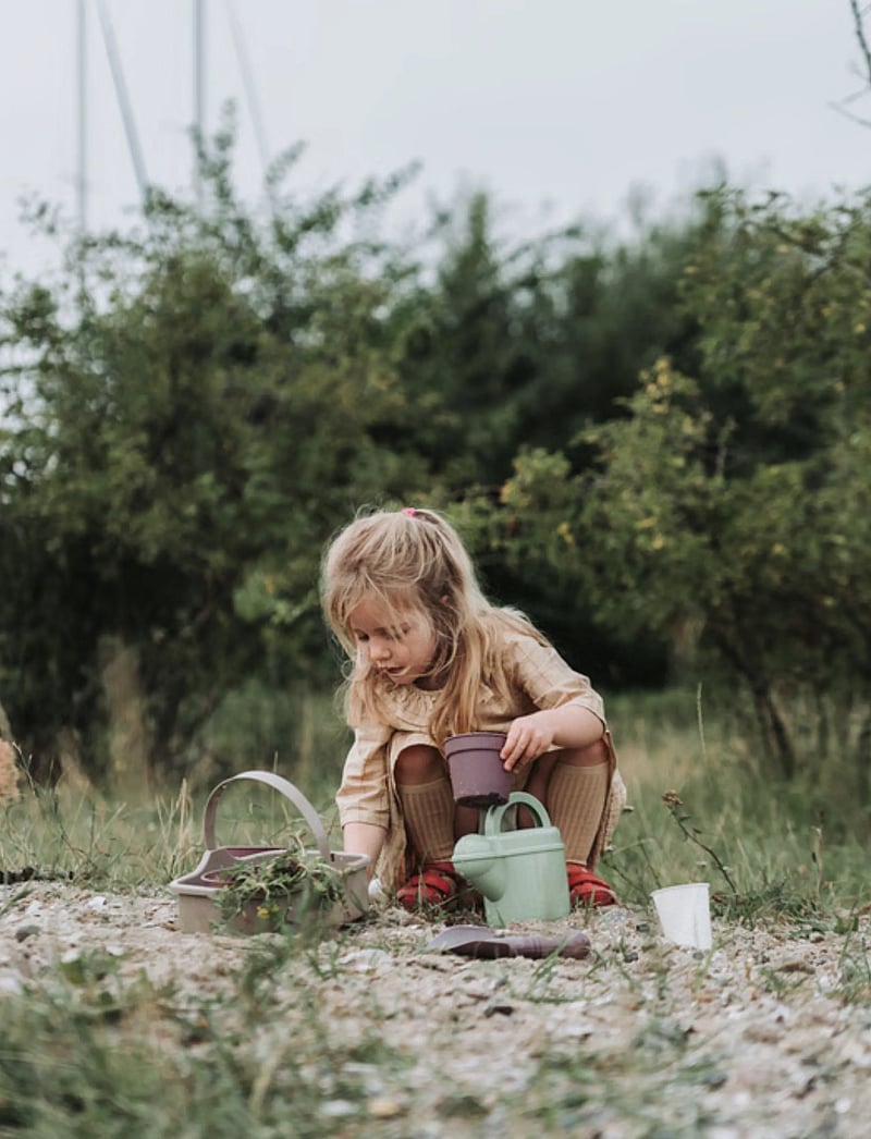 Dantoy - GREEN GARDEN PLANT SET - garðverkfæri - purple, mint green, orange, gray - 3