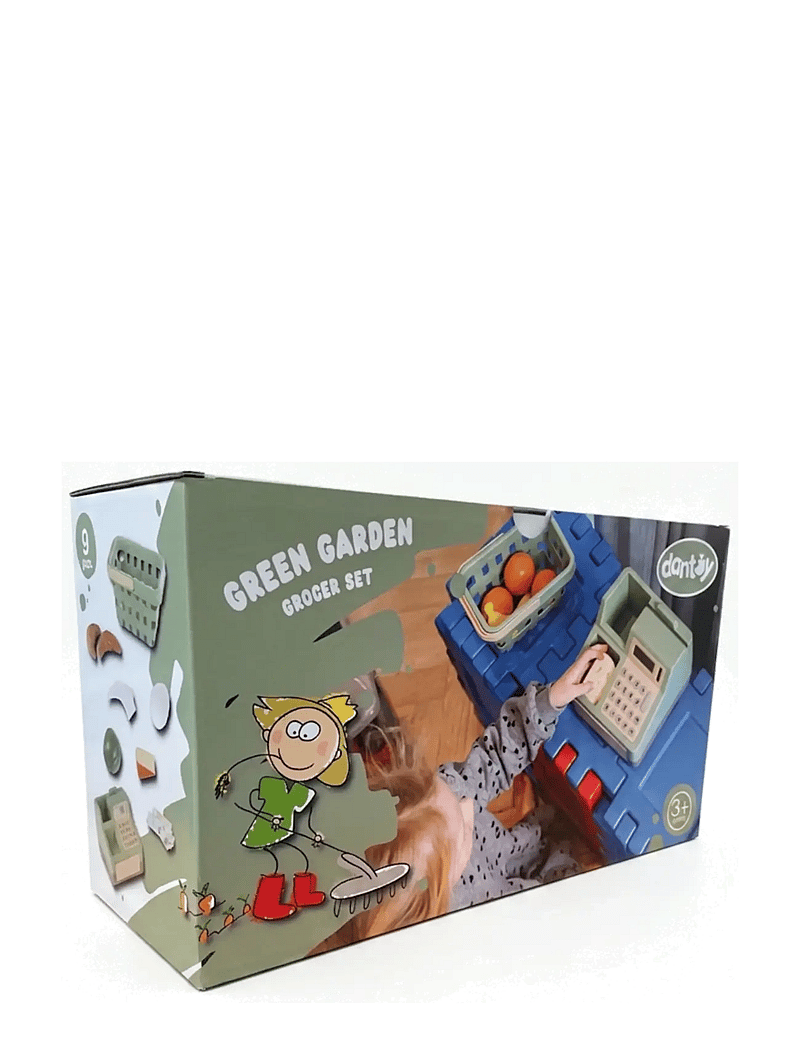 Dantoy - GG CASH REGISTER SET BOX - electronic & media - blood orange, dark brown, dark green, dust brown, gray, green, light yellow, warm gray, white - 2