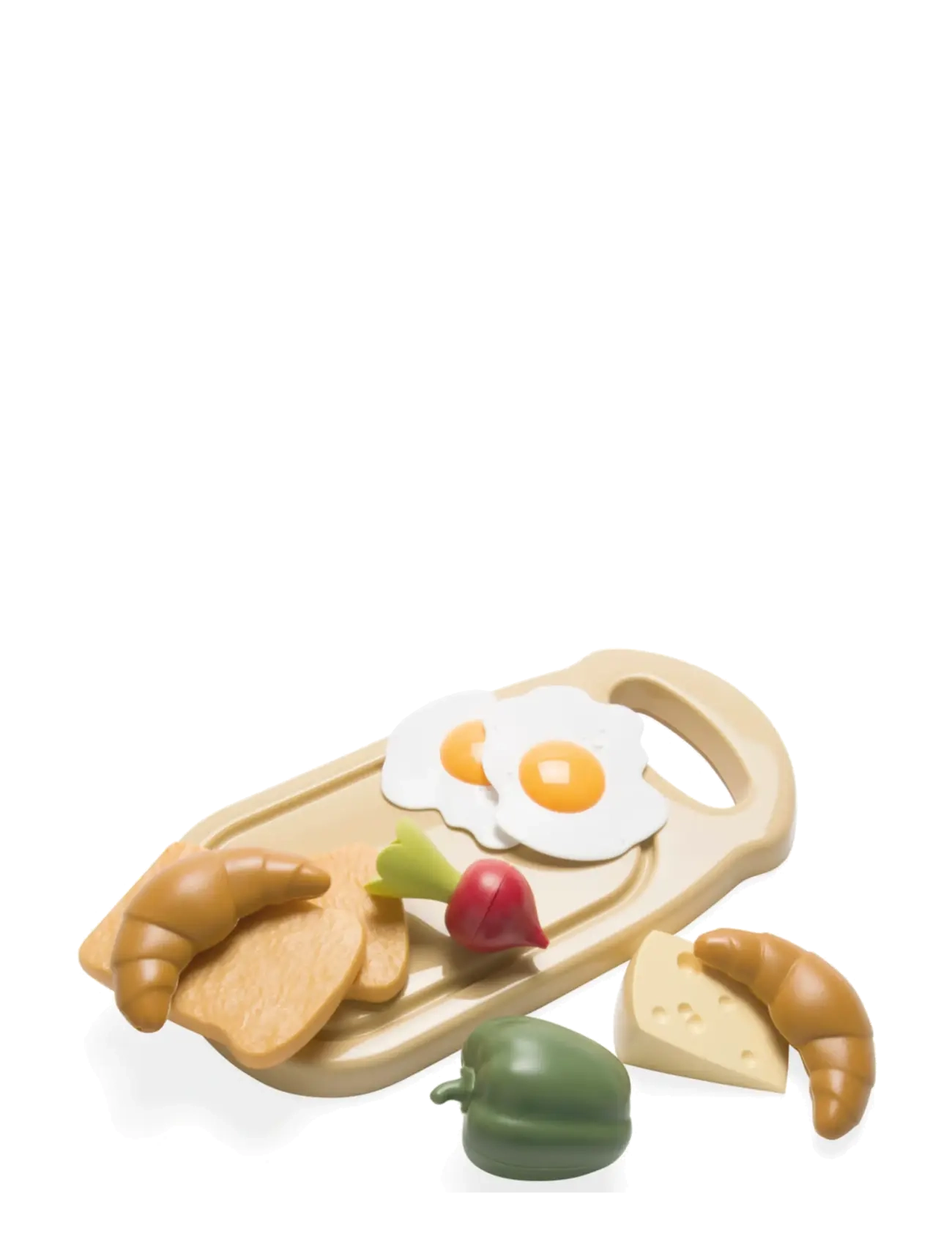 DANTOY Grün Garden Breakfast Platter In Net 10 Pcs Cream - 27.5X 7X 14.5CM - Kinder