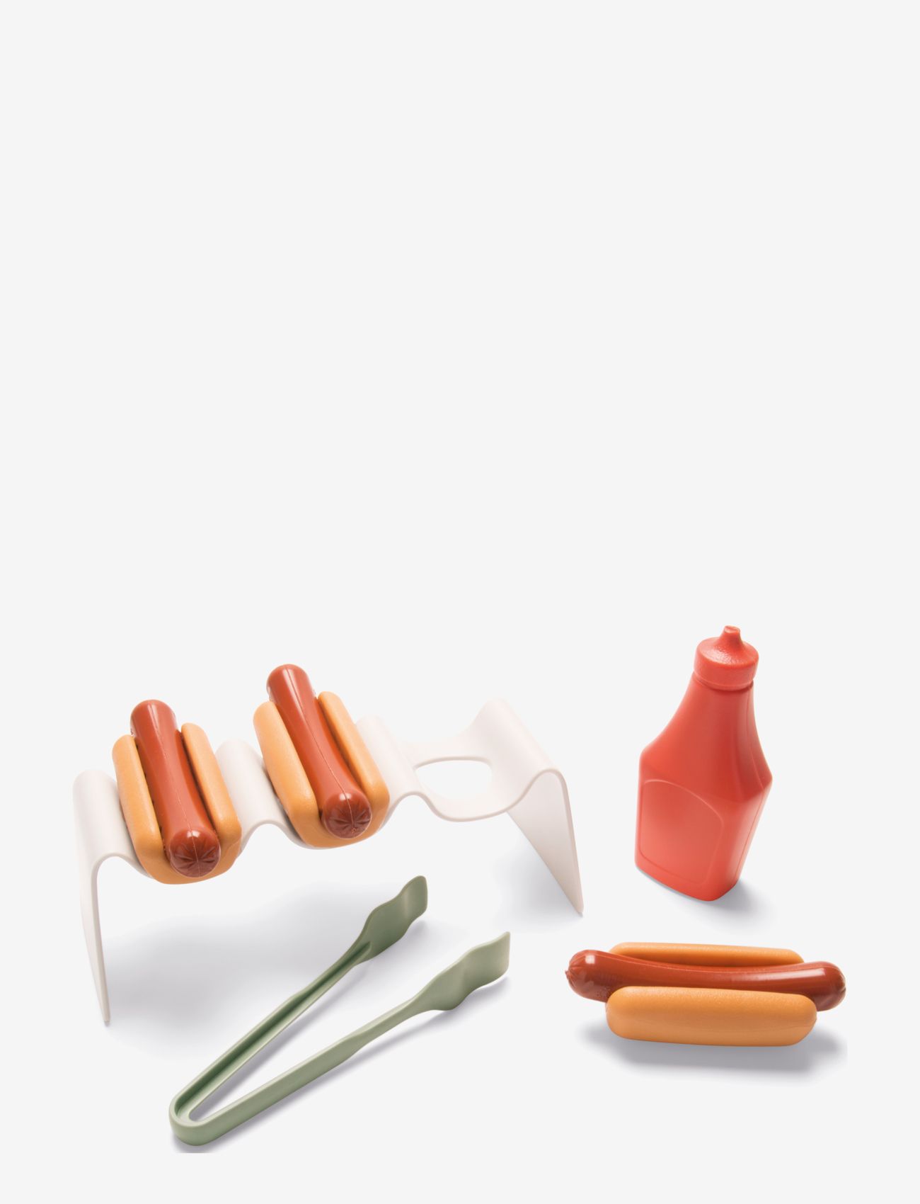 DANTOY Grün Garden Hotdog Set In Box Patterned - One Size - Kinder