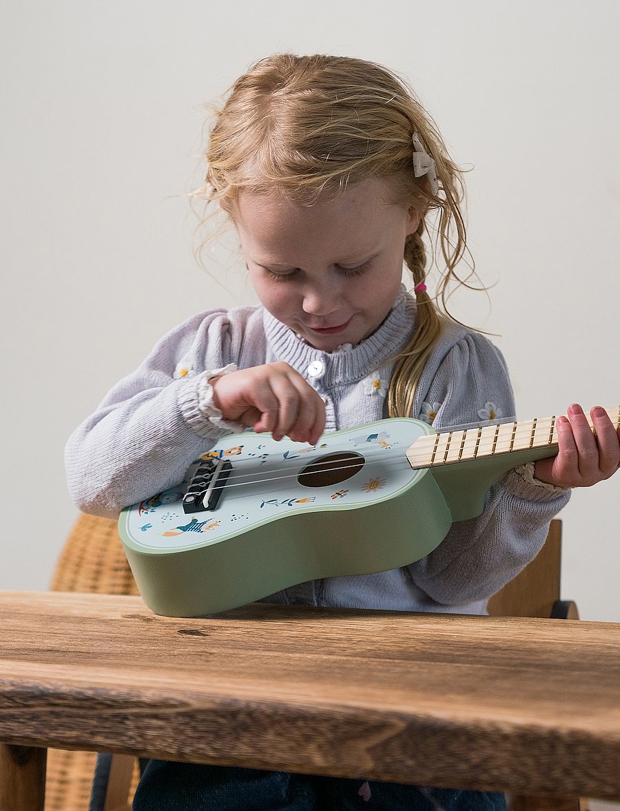 Dantoy - GUITAR WOOD IN GIFT BOX 1 PART - legetøj - mixed colours - 3