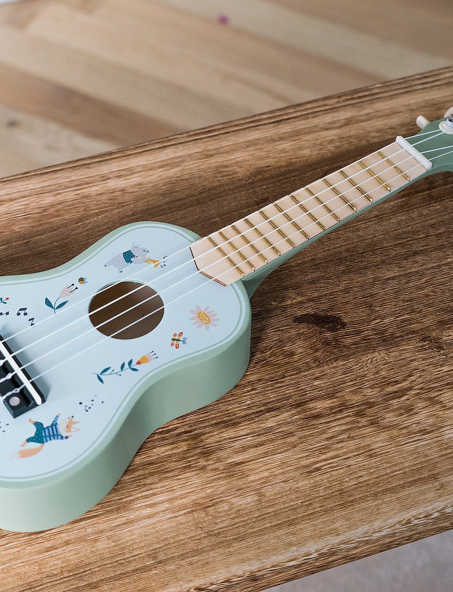 Dantoy - GUITAR WOOD IN GIFT BOX 1 PART - legetøj - mixed colours - 4