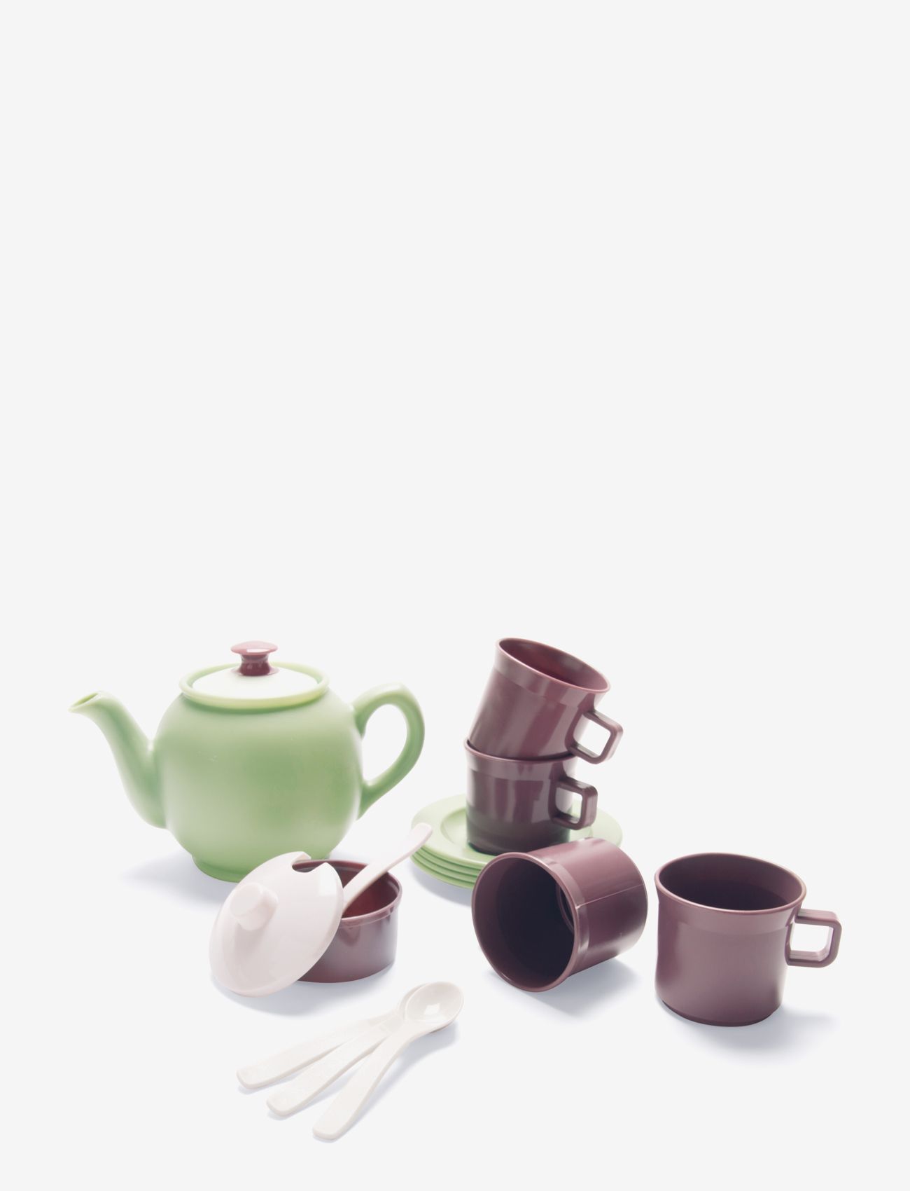 DANTOY Gg Tea Set In Box 16 Pcs Patterned - One Size - Kinder