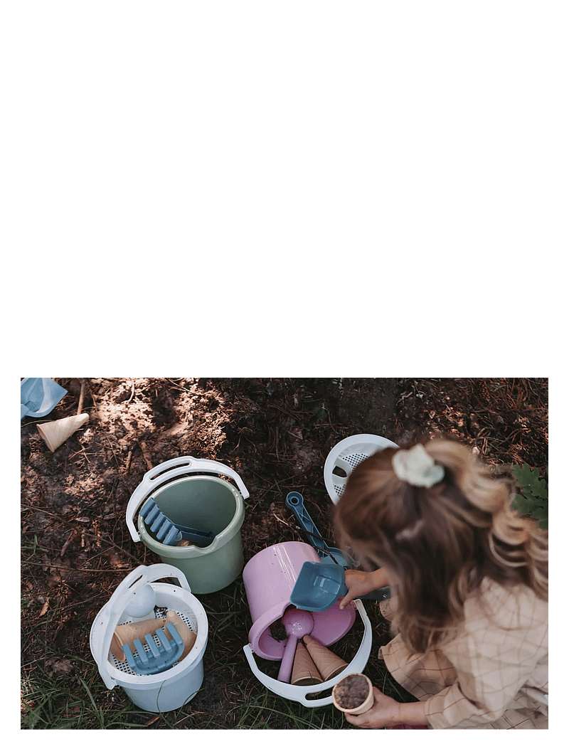 Dantoy - THORBJORN BUCKET SET GREEN - lägsta priserna - green, blue, white, grey, brown - 1