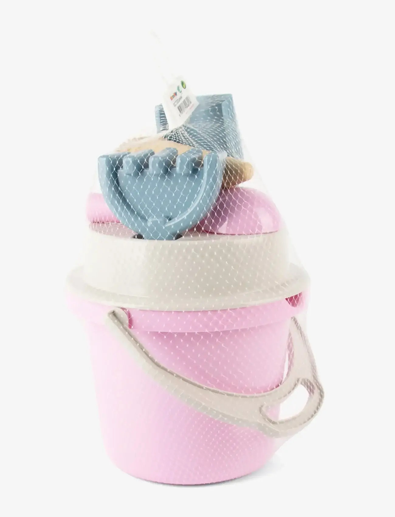 Dantoy - TB BUCKET SET - sandlegetøj - pink, blue, grey, brown - 2