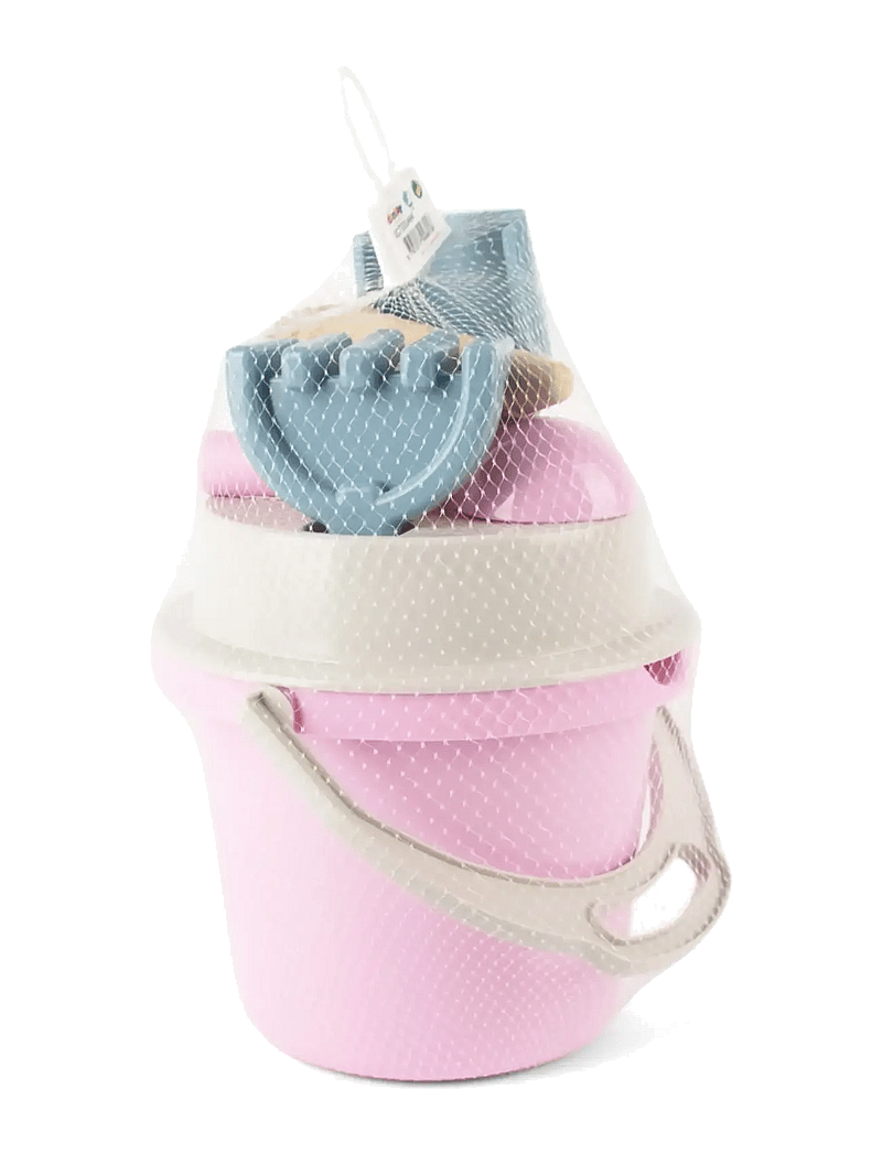 Dantoy - TB BUCKET SET - sandlegetøj - pink, blue, grey, brown - 2