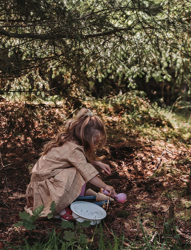 Dantoy - TB BUCKET SET - sandlegetøj - pink, blue, grey, brown - 3