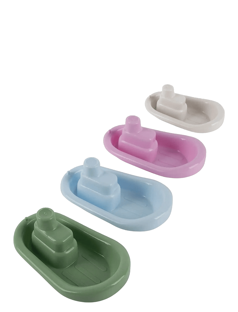 Dantoy - THORBJORN BOAT SET - Övriga vattenleksaker - green, light gray warmgray, light pink, pastel blue - 1