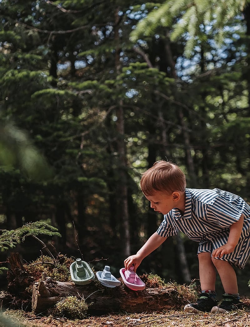 Dantoy - THORBJORN BOAT SET - Övriga vattenleksaker - green, light gray warmgray, light pink, pastel blue - 4