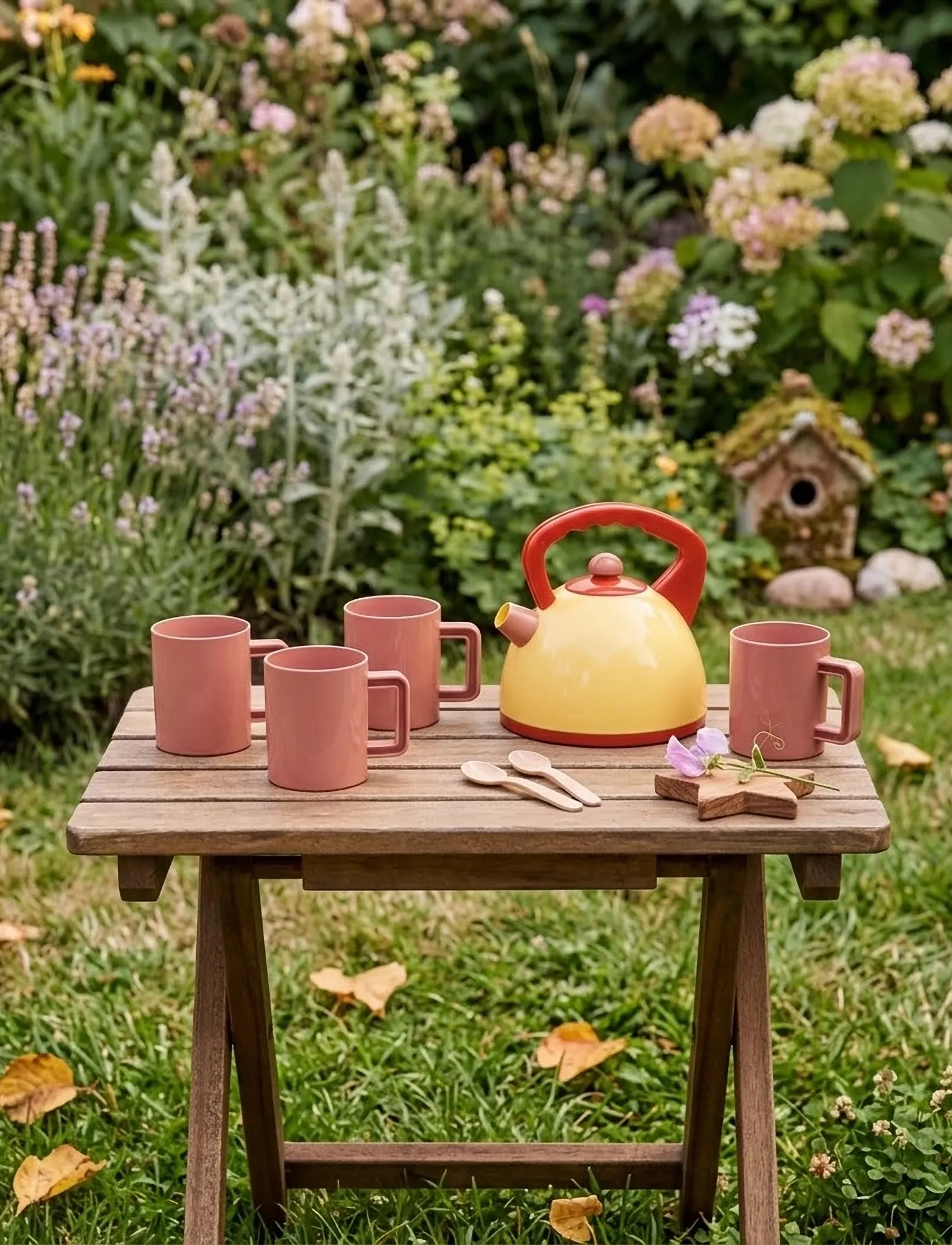 Dantoy Tea Kettle Set In Gift Box, Børn, Coffee & Tea Sæt, Multi/mønstret, Str: ONE SIZE