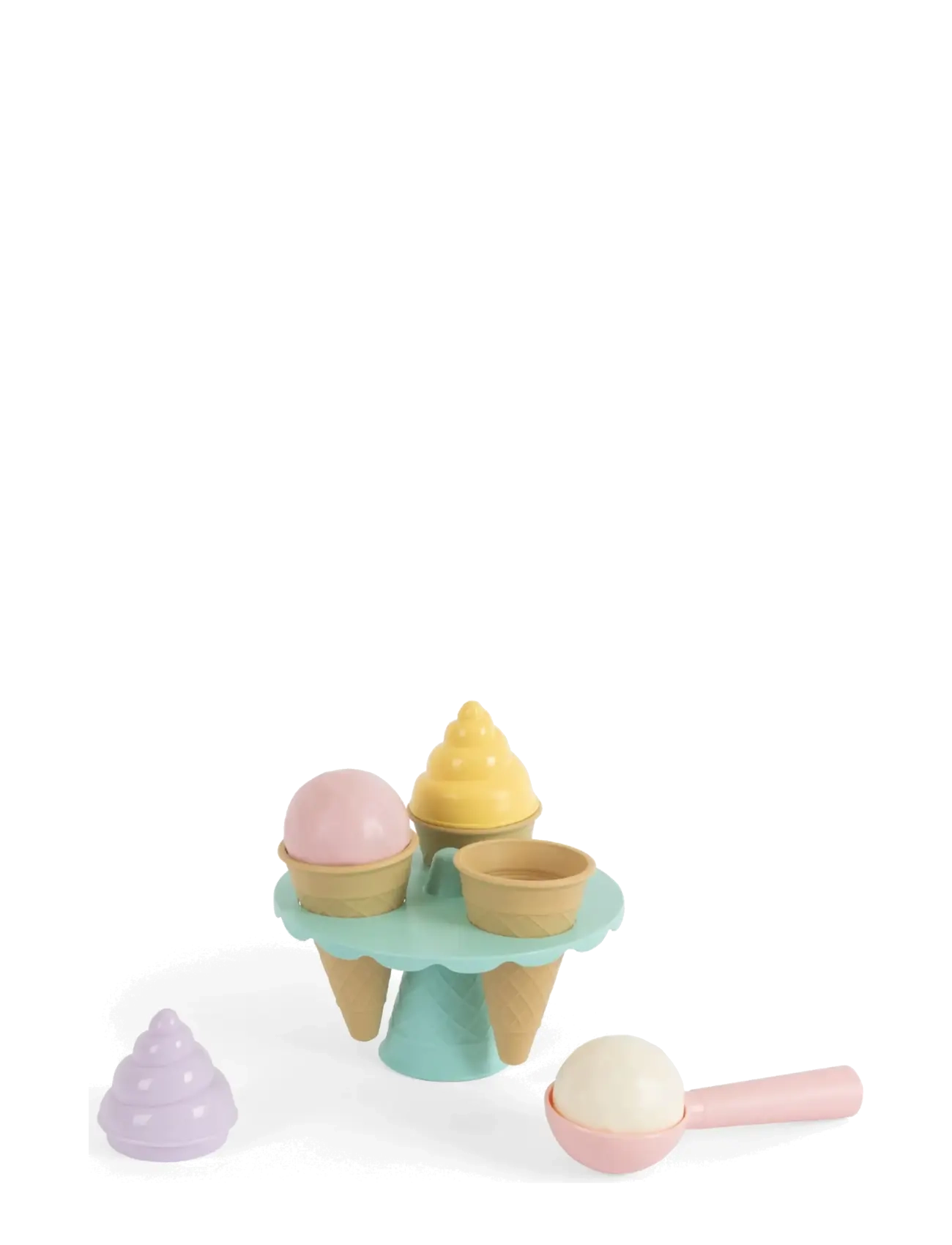 Dantoy ICE SET IN GIFT BOX - Toys - DUST BROWN, LIGHT PINK, LIGHT PURPLE, LIGHT YELLOW, MINT GREEN, OFF WHITE / multi