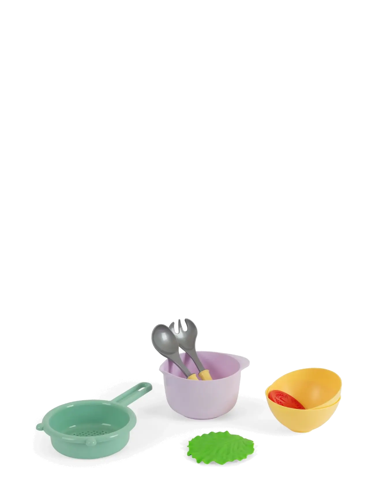 Dantoy SALAD SET IN GIFT BOX - Toys - GREEN, LIGHT GREEN, LIGHT PURPLE, LIGHT YELLOW, RED, SILVER / multi