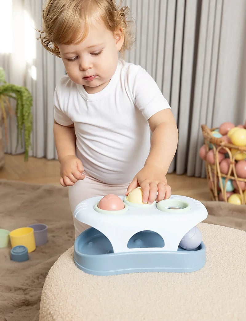 Dantoy - FT POUNDING BENCH IN NET - lowest prices - blue, green, light gray-violet, light yellow, old pink, pastel blue - 3