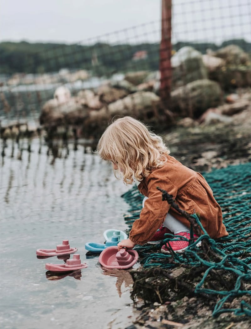 Dantoy - BMT BOATS 4 PCS - både - blue, green, olive, rose - 2