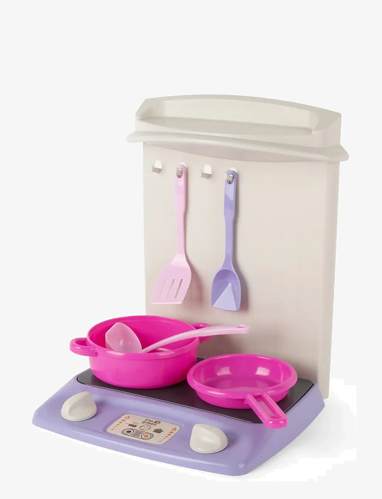 Dantoy - MY LITTLE PRINNCESS KITCHEN - tillbehör till leksakskök - anthracite gray, light gray warmgray, light pink, pink, violet - 1