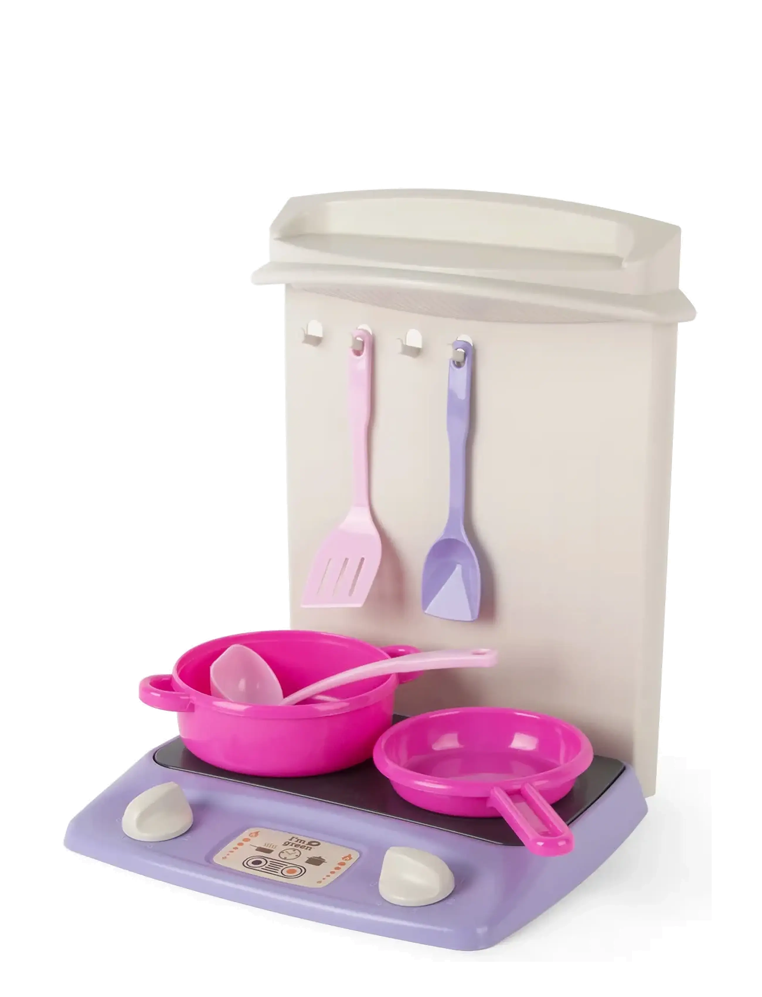 Dantoy MY LITTLE PRINNCESS KITCHEN - Tillbehör till leksakskök - ANTHRACITE GRAY, LIGHT GRAY WARMGRAY, LIGHT PINK, PINK, VIOLET / pink/rose
