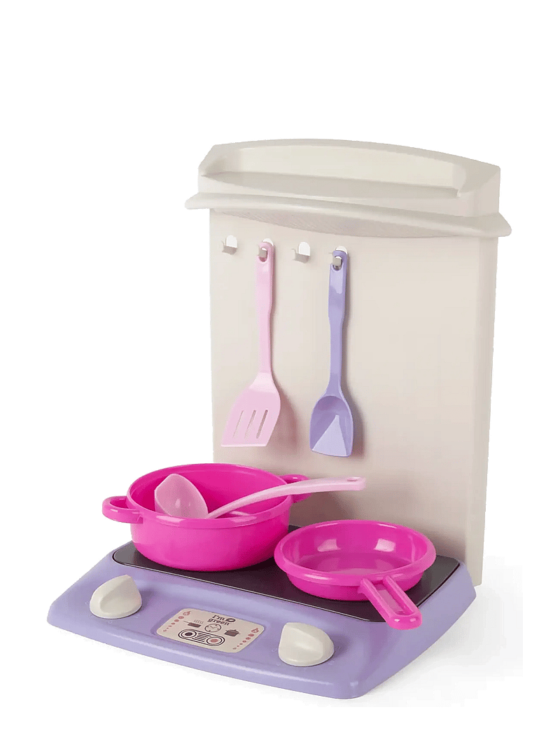 Dantoy - MY LITTLE PRINNCESS KITCHEN - tillbehör till leksakskök - anthracite gray, light gray warmgray, light pink, pink, violet - 1