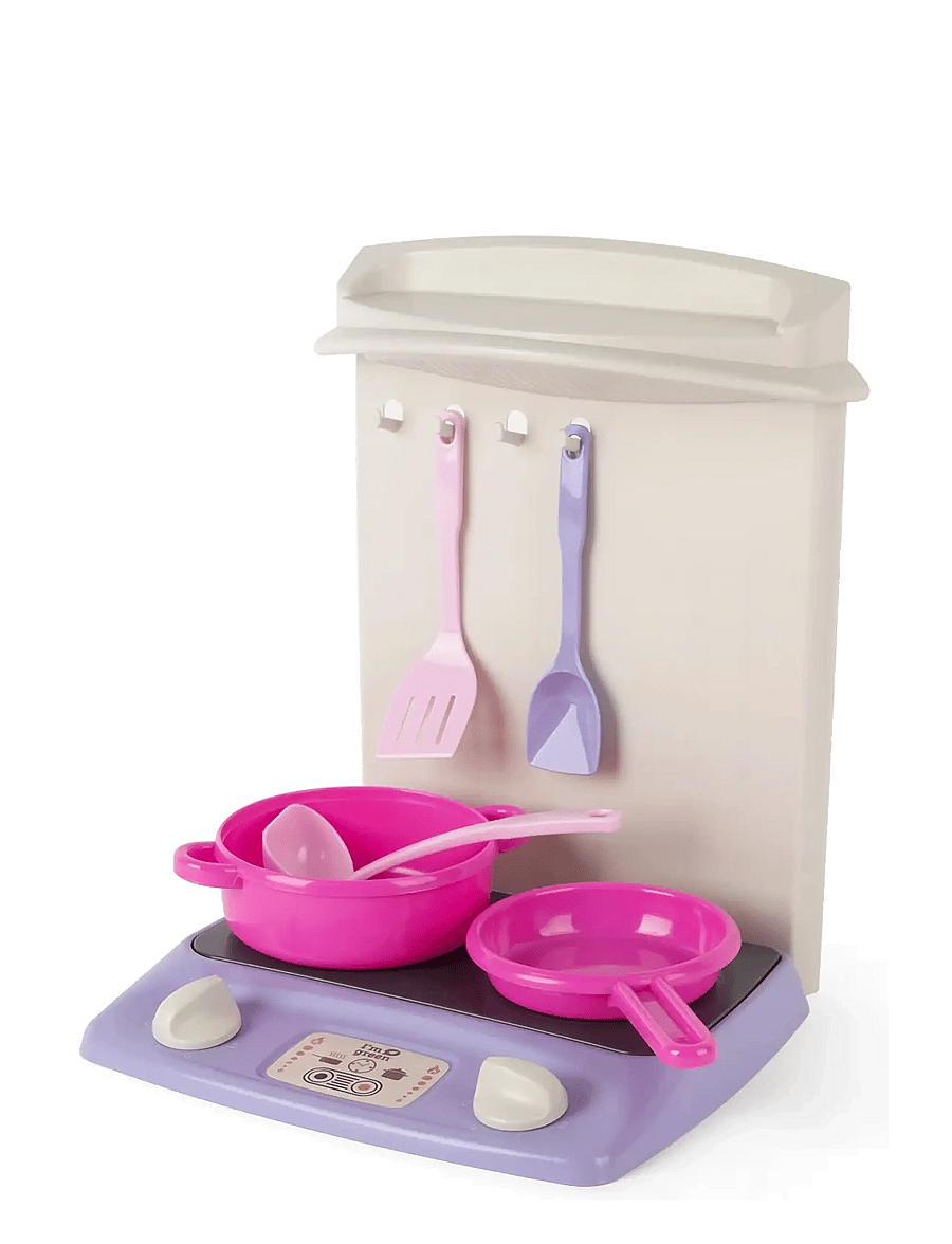 Dantoy - MY LITTLE PRINNCESS KITCHEN - mänguköögi tarvikud - anthracite gray, light gray warmgray, light pink, pink, violet - 0