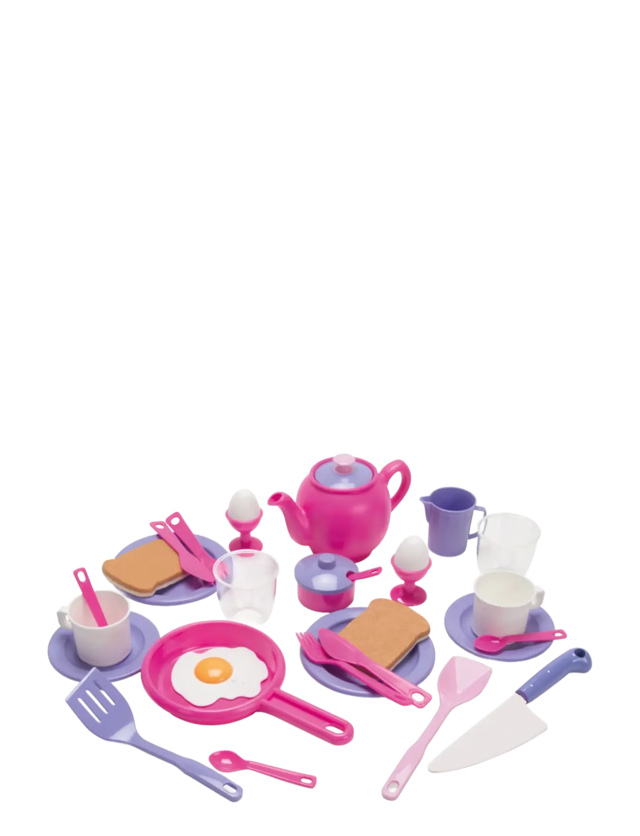 DANTOY Mlp Lunch Set In Box 18 Pcs Patterned - 25X 14.5X 14 - Kinder