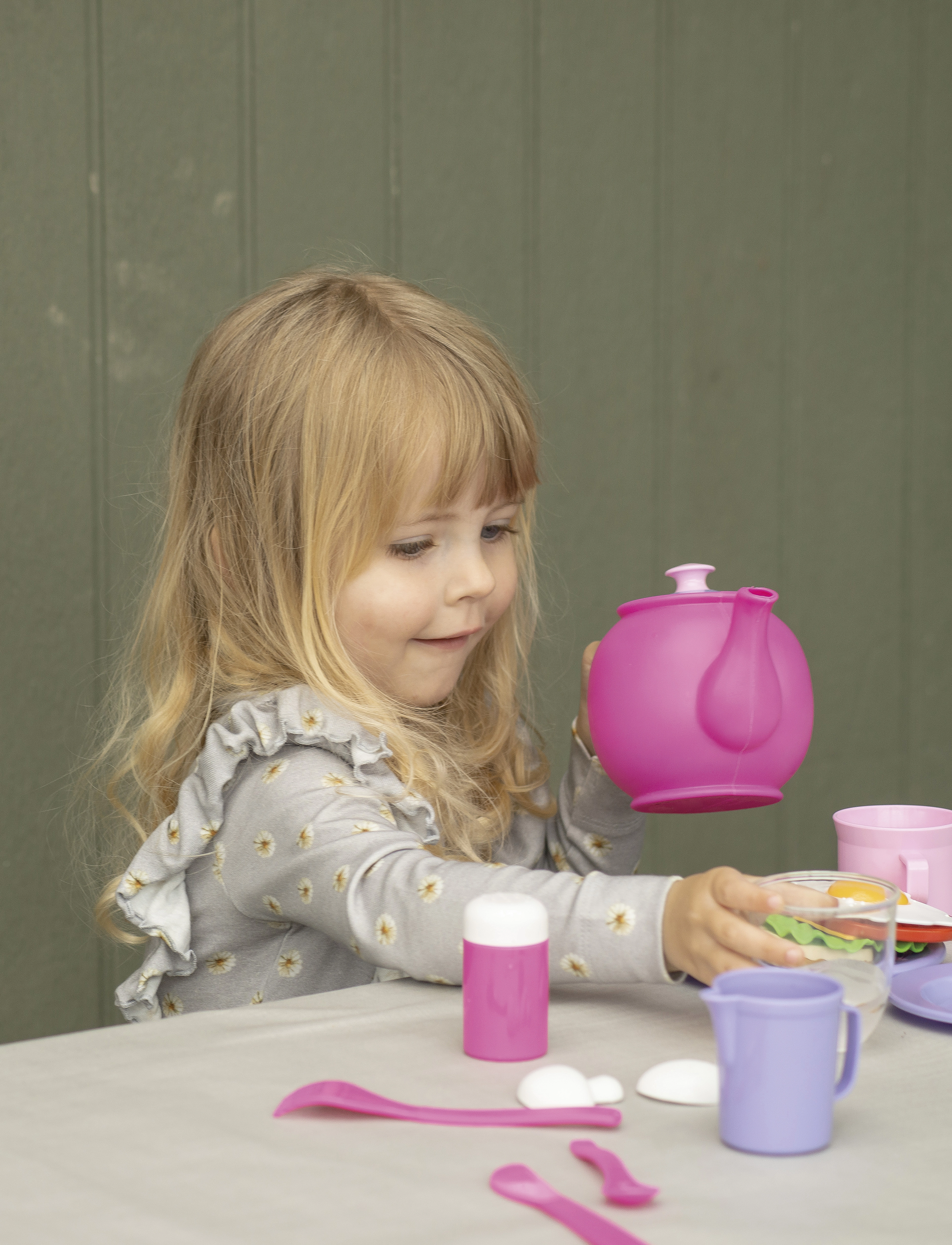 Dantoy - MLP LUNCH SET IN BOX 18 PCS - kaffi- og tesett - pink, purple, red, yellow, white, green - 3