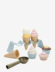 Dantoy - BIO ICE CREAM SET IN GIFT BOX - leksaksmat & leksakstårtor - beige, cream, dusty-blue, army-green - 0