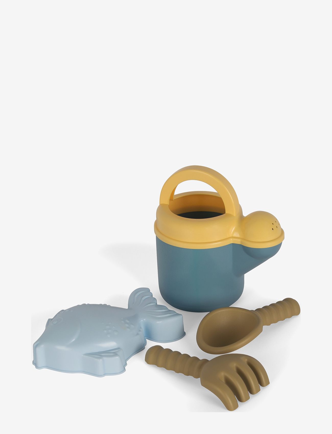 Dantoy - BIO WATERING SET - sommarfynd - blue, yellow, olive - 0