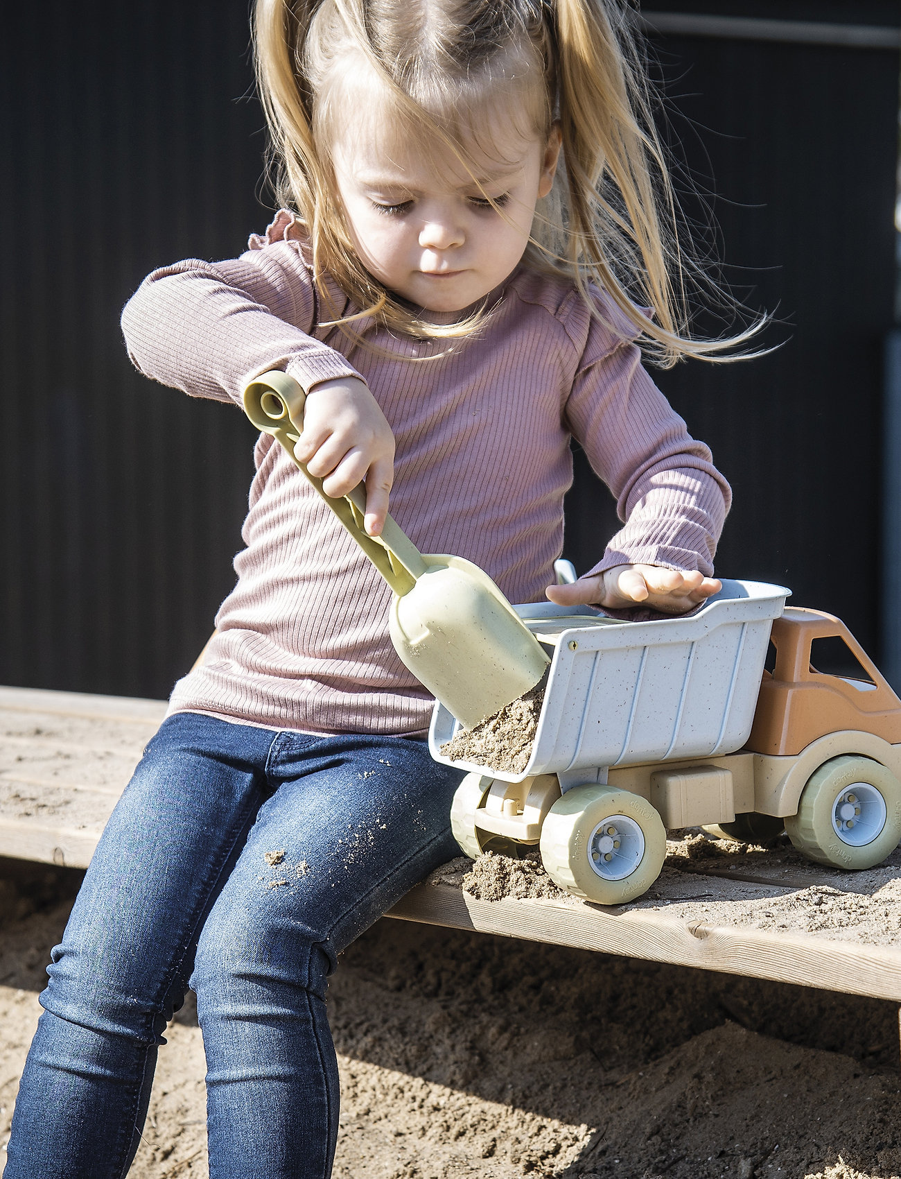 Dantoy - BIO TRUCK IN GIFT BOX - white, brown, blue, pink, army-green - 3