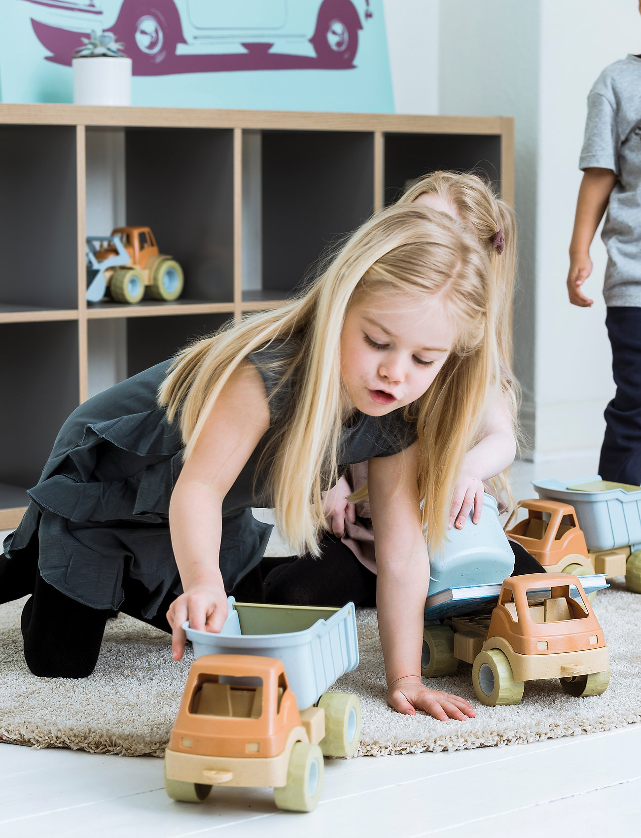 Dantoy - BIO TRUCK IN GIFT BOX - white, brown, blue, pink, army-green - 5