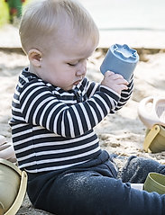 Dantoy - TINY BIO PLAY CUPS - 6+ MONTHS - laveste priser - dusty-blue, army-green, dusty-pink, dusty-yellow, grey - 3