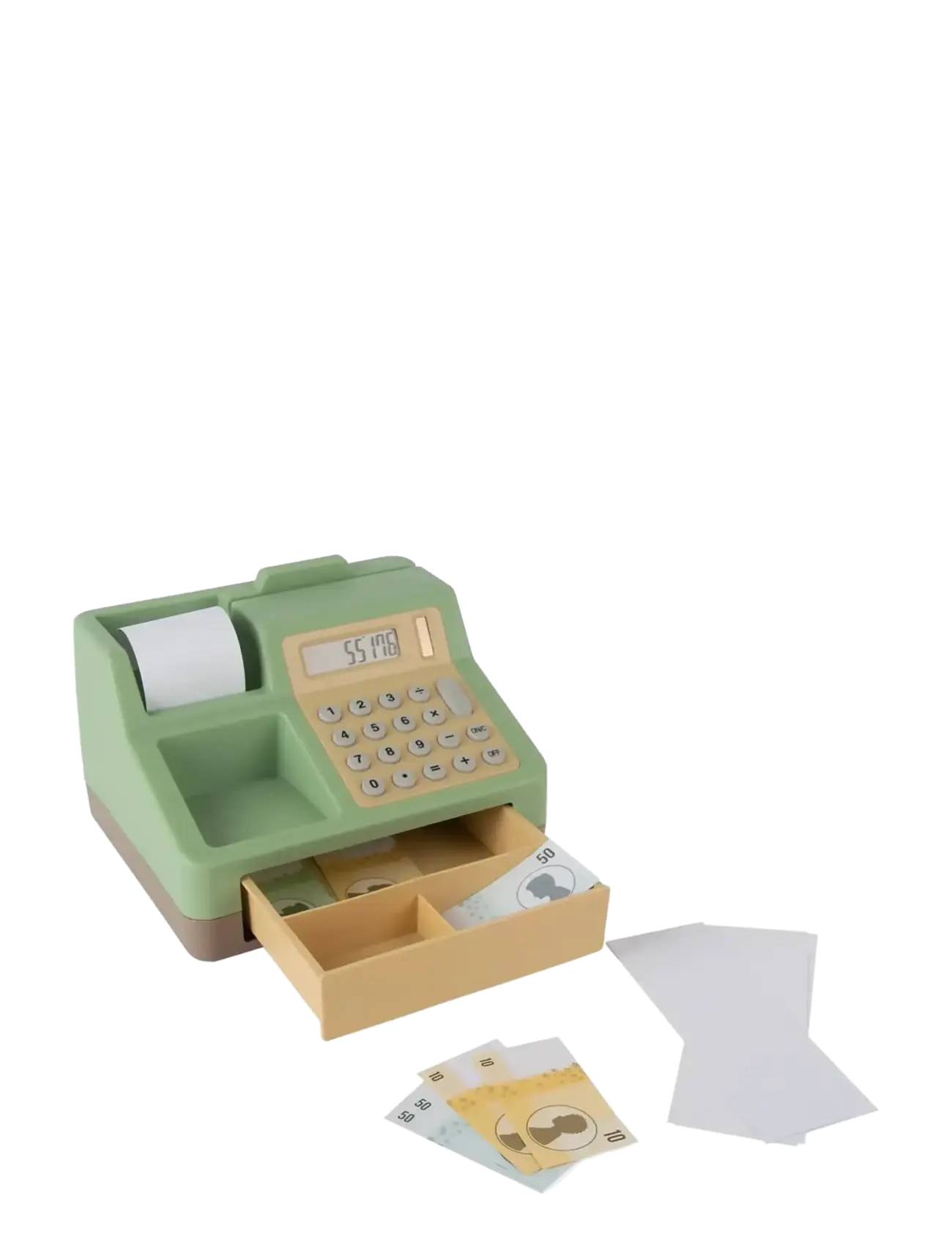 DANTOY Gg Cash Register Set Net Grün - One Size - Kinder