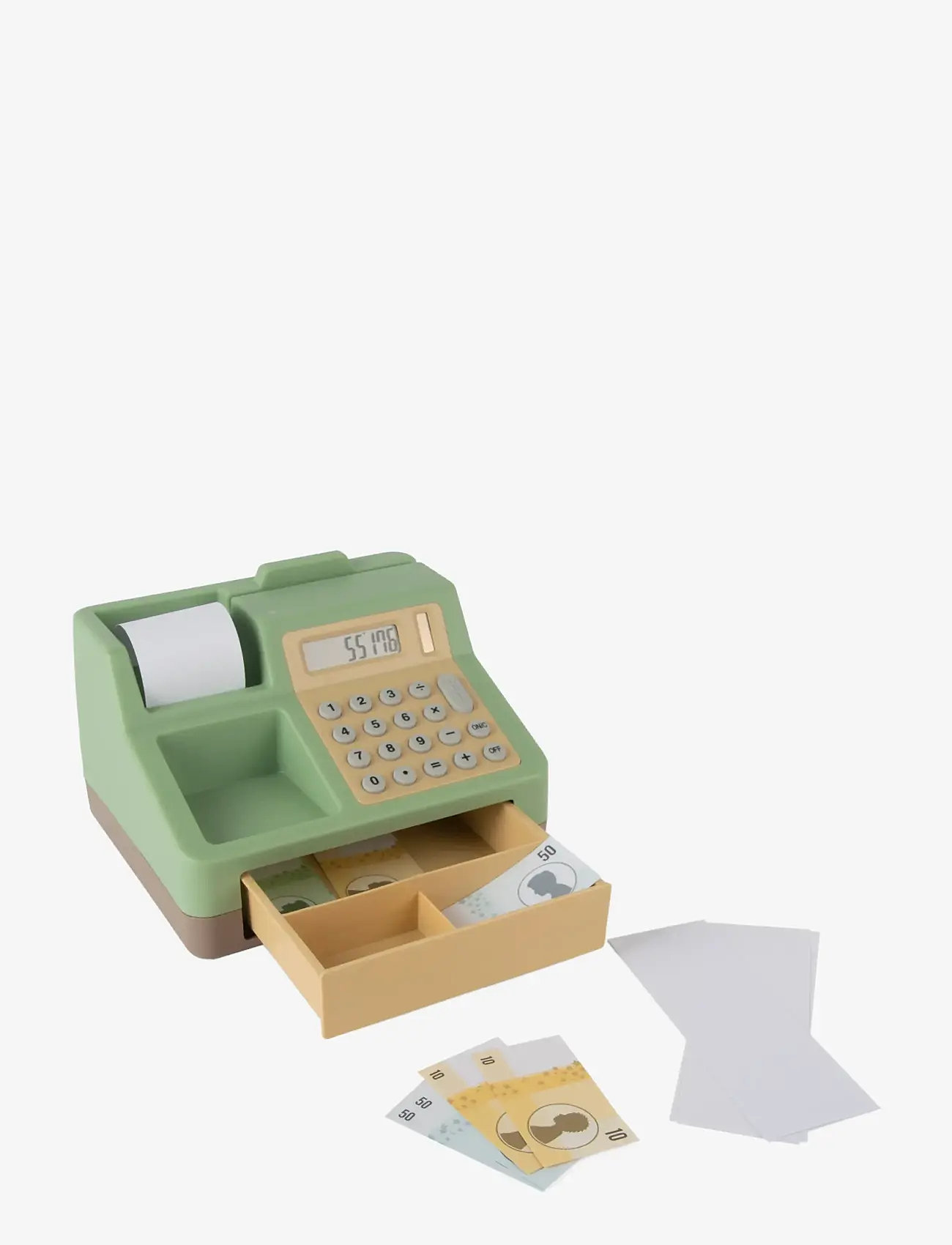 Dantoy - GG CASH REGISTER SET NET - elektronik & media - dust brown, gray, green, warm gray - 2